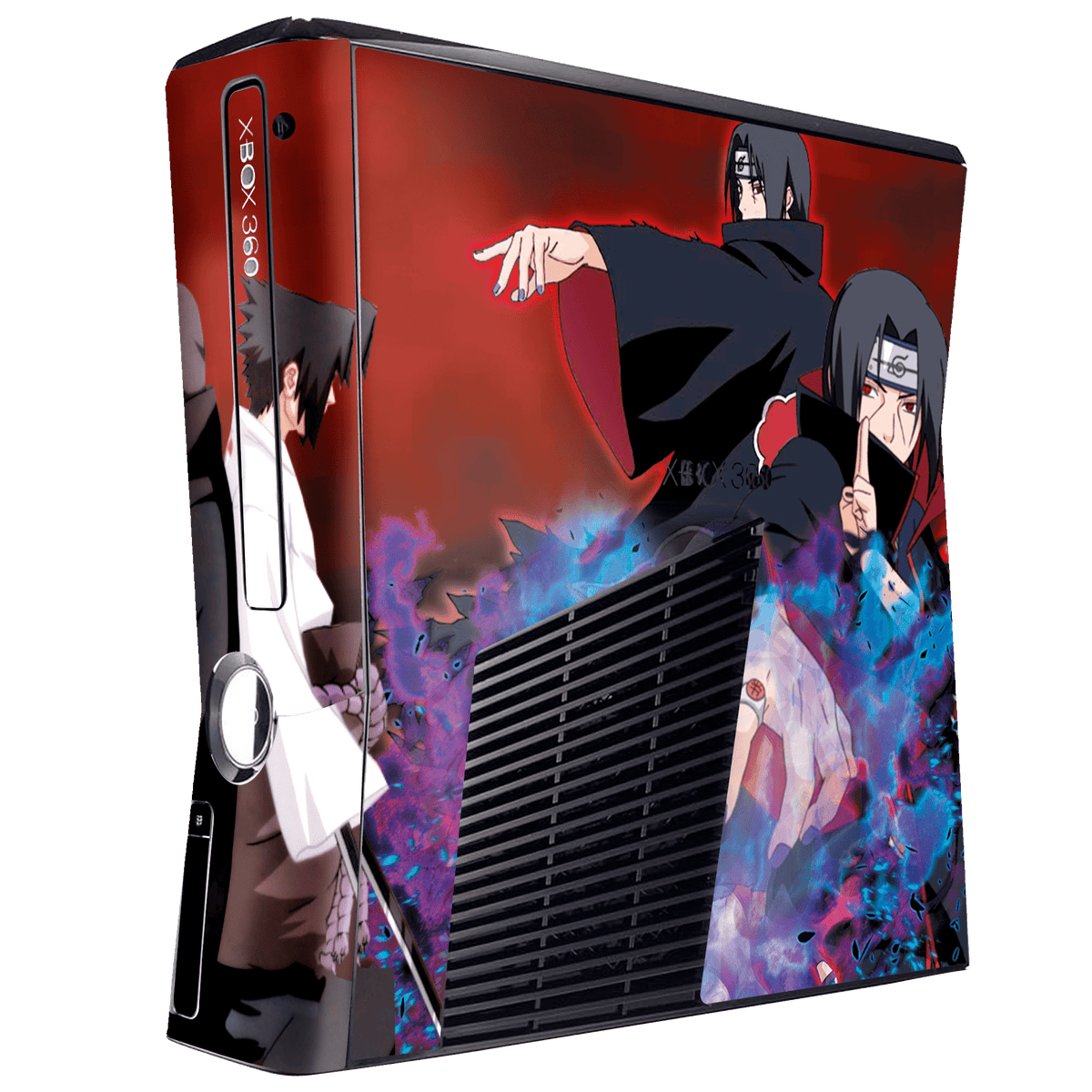 Naruto Sasuke Skin Xbox 360 Slim Xonebrand
