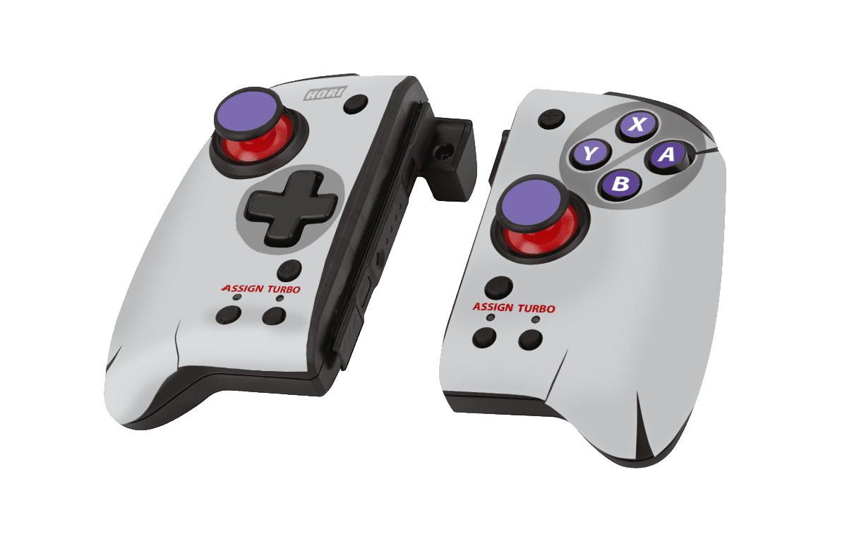 SNES Nintendo Switch Hori Split Pad Pro Skin Xonebrand