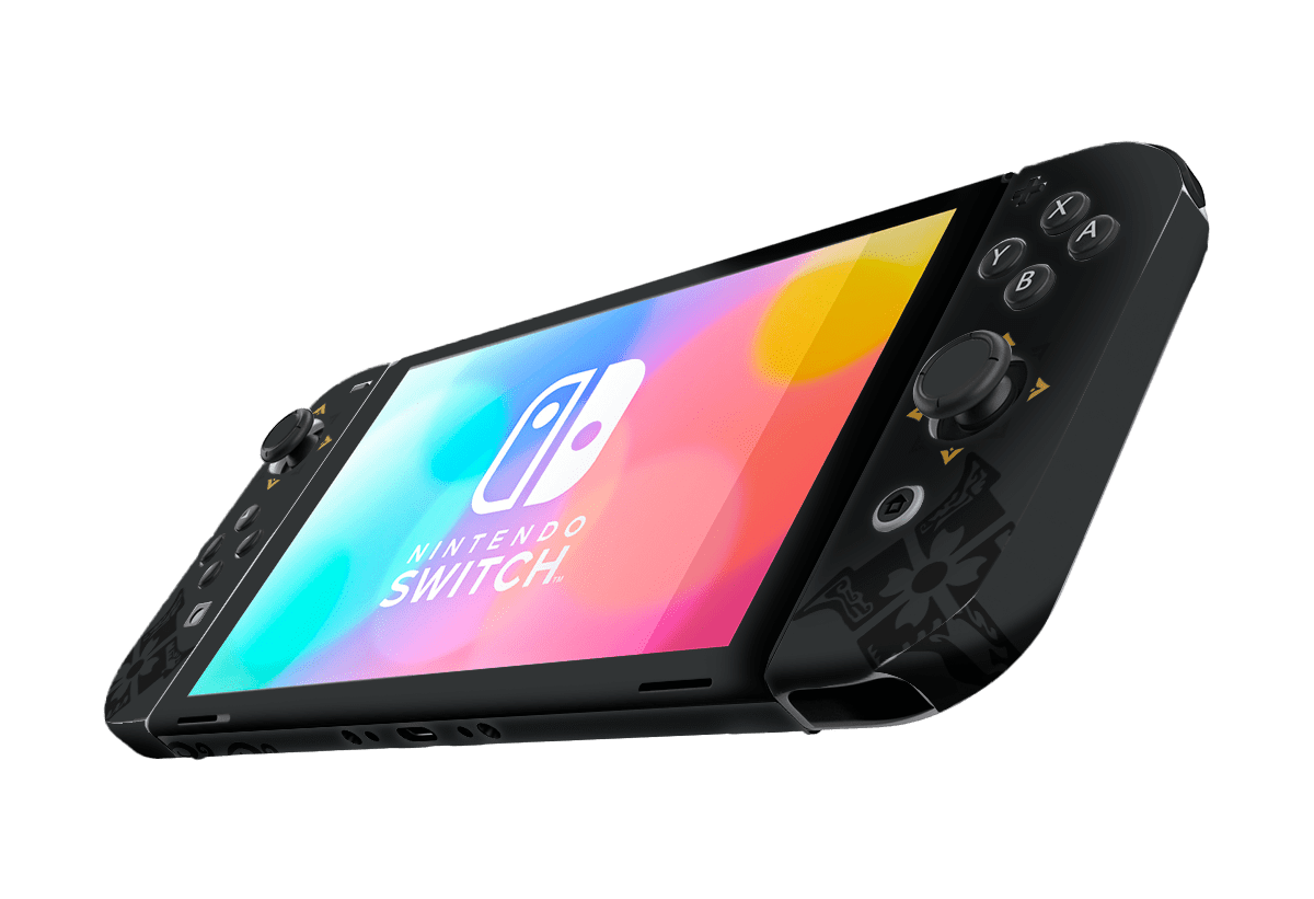Monster Hunter Rise Skin Nintendo Switch OLED (2021)