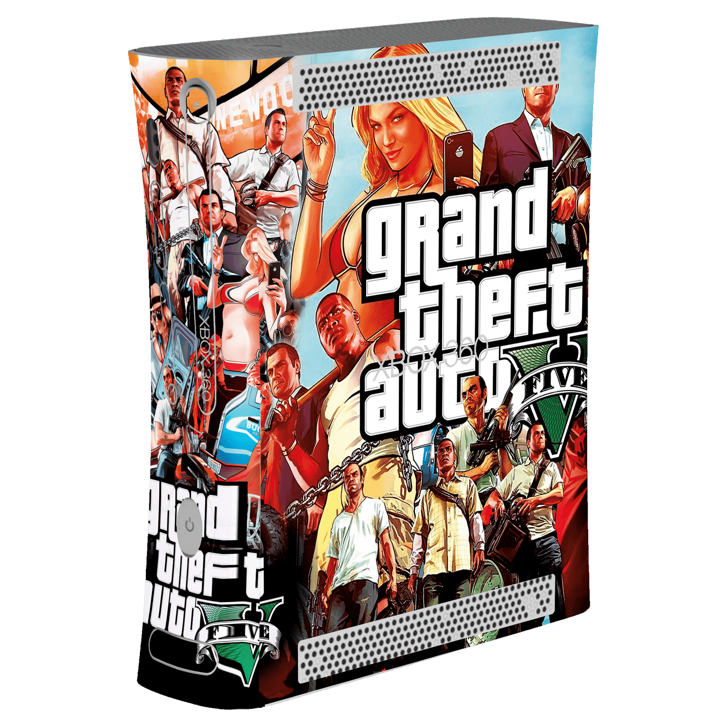 GTA V Xbox 360 Fat Bundle Skin