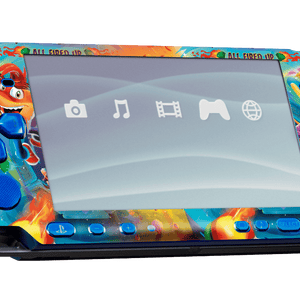 Crash PSP portátil para juegos Bundle Skin