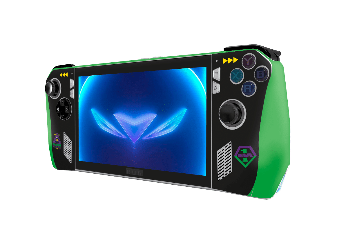 Evangelion Eva-01 Asus Rog Ally Handheld Gaming Computer Skin