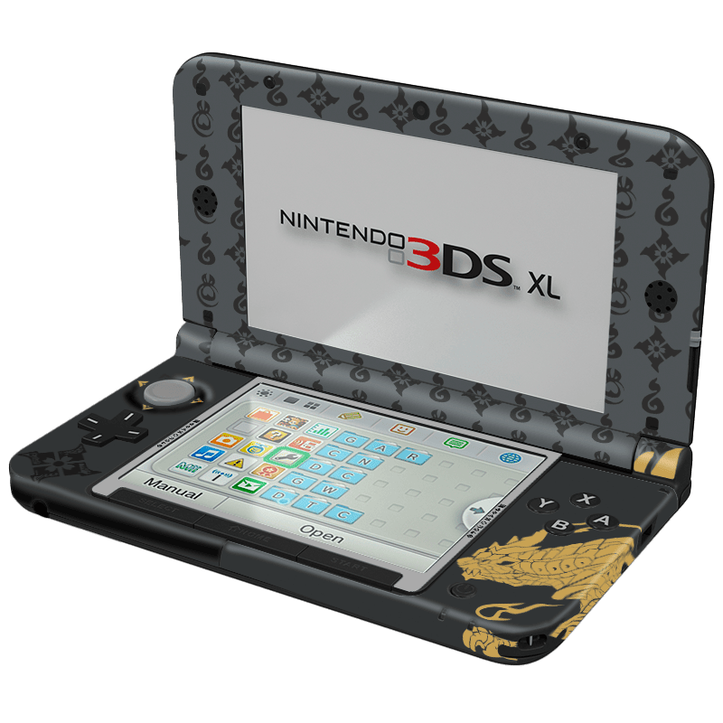 Monster Hunter Nintendo 3DS XL 2015 Skin