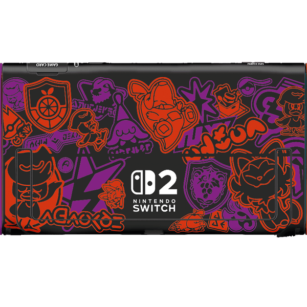 Pokemon Scarlet & Violet Skin Nintendo Switch 2 (2025) Xonebrand
