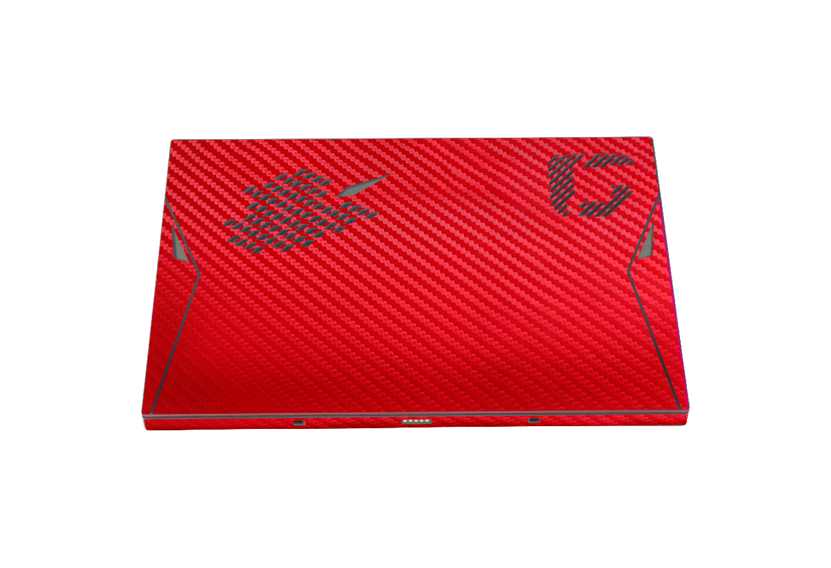 Fibra Carbono Rojo OneXPlayer X1 Skin