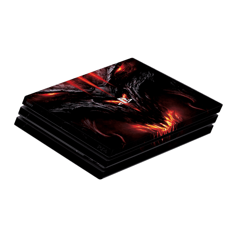 Diablo Skin Playstation 4 Pro Xonebrand