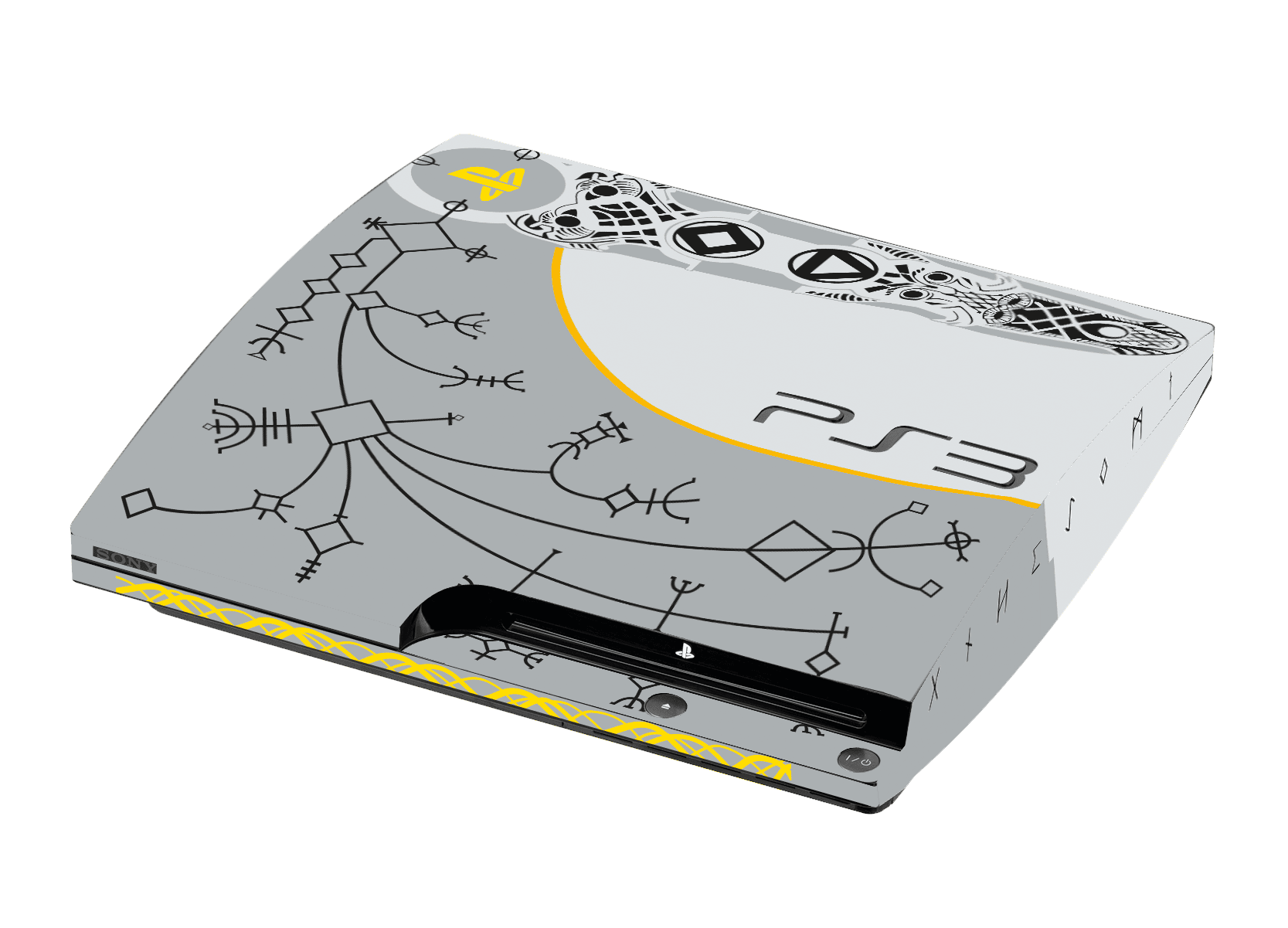 God of War Skin Playstation 3 Slim