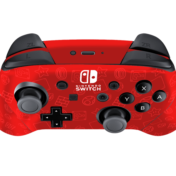 Mario Bros Icons Skin Nintendo Switch Pro Controller