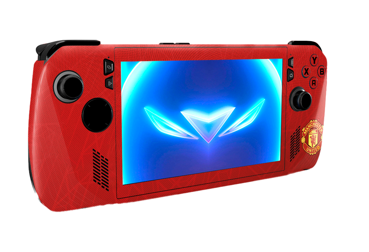 Manchester United Asus Rog Ally X Handheld Gaming Computer Skin