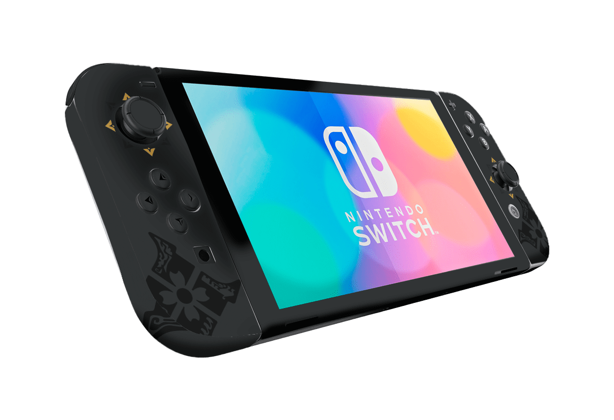 Monster Hunter Rise Skin Nintendo Switch OLED (2021)