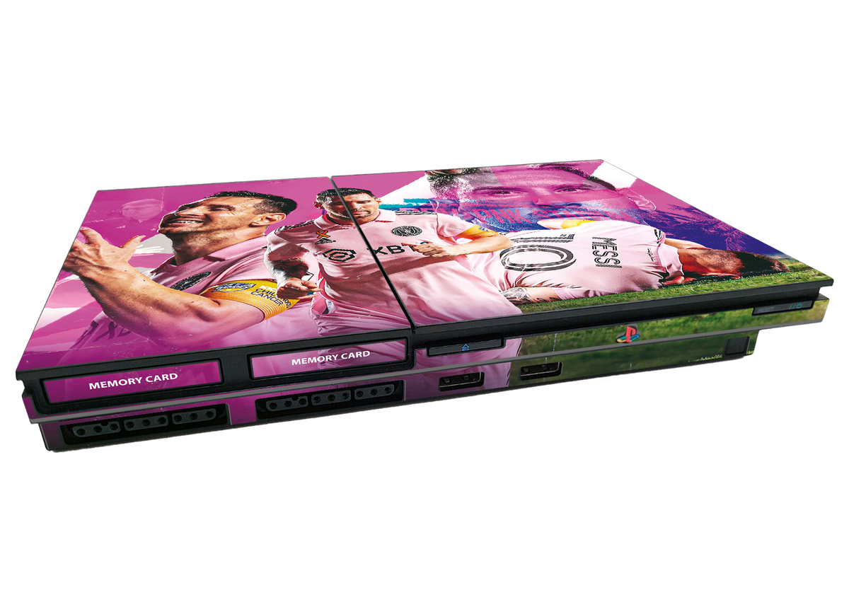 Messi Skin Playstation 2 Slim Xonebrand