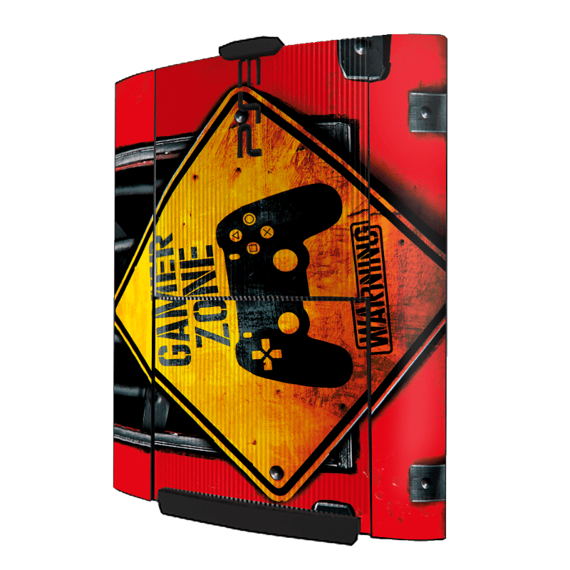 Gamer Zone Skin Playstation 3 Super Slim Xonebrand