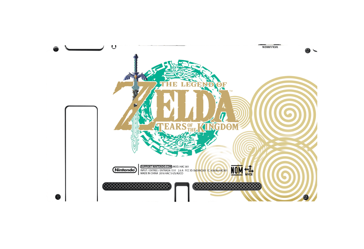 Zelda Tears of the Kingdom Skin Nintendo Switch (2017) Xonebrand