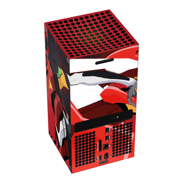 Evangelion EVA-02 Xbox Series X Skin Xonebrand