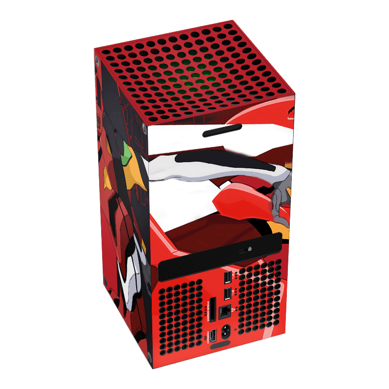 Evangelion EVA-02 Xbox Series X Skin Xonebrand