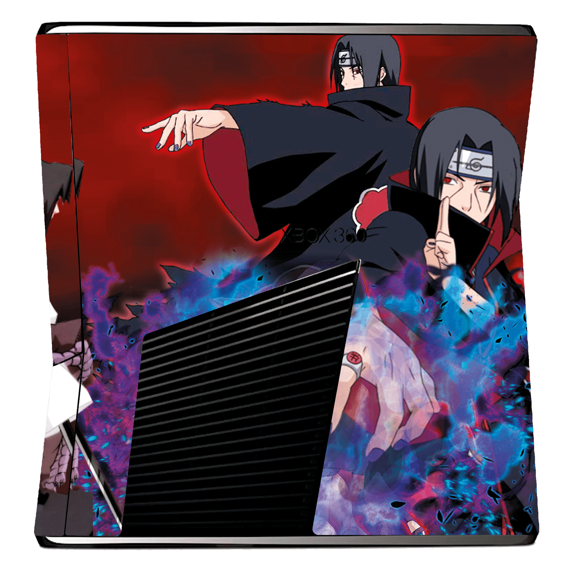 Naruto Sasuke Skin Xbox 360 Slim