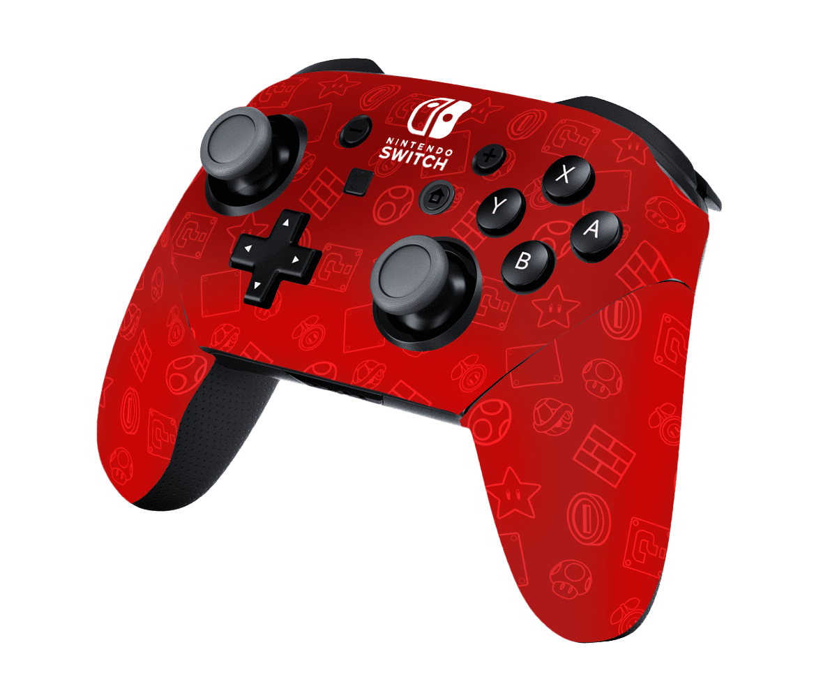 Super Mario Icon Nintendo Switch Pro Control Skin