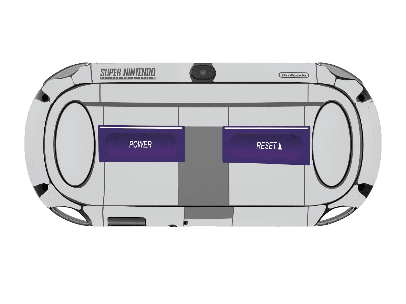 SNES Skin Playstation Portable PSVita Fat