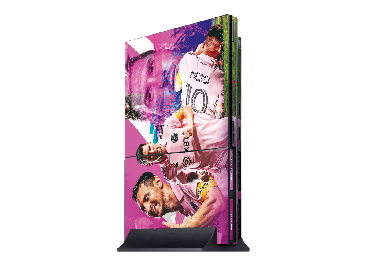 Messi Skin Playstation 2 Slim Xonebrand