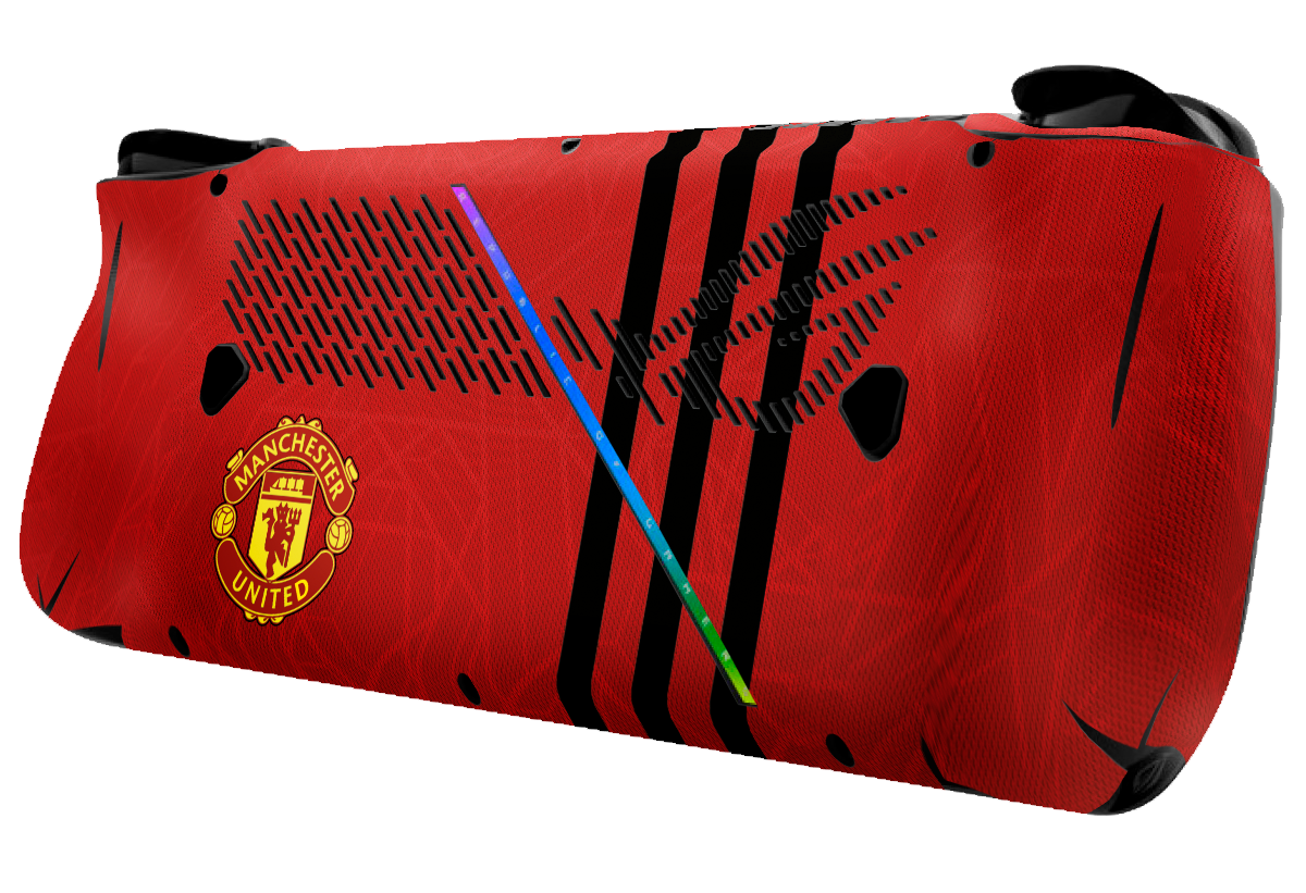 Manchester United Asus Rog Ally X Handheld Gaming Computer Skin