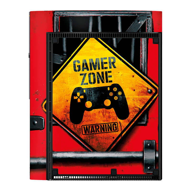 Gamer Zone Skin Playstation 3 Super Slim Xonebrand