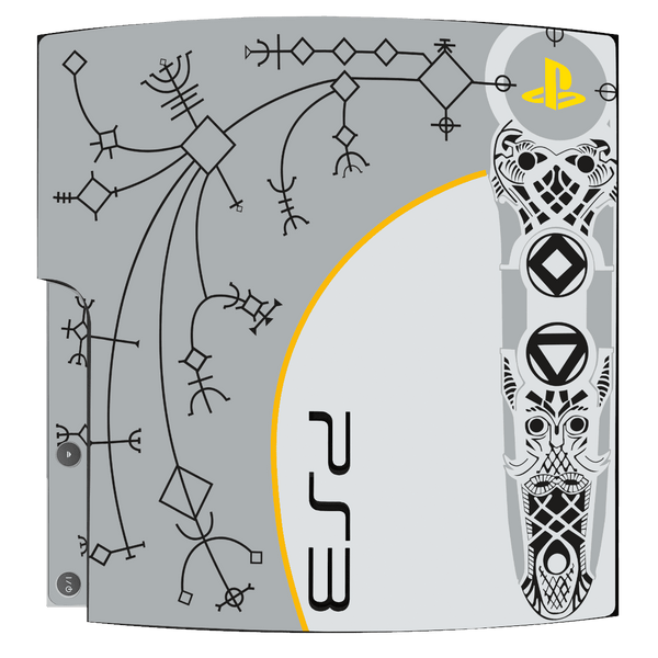 God of War Skin Playstation 3 Slim