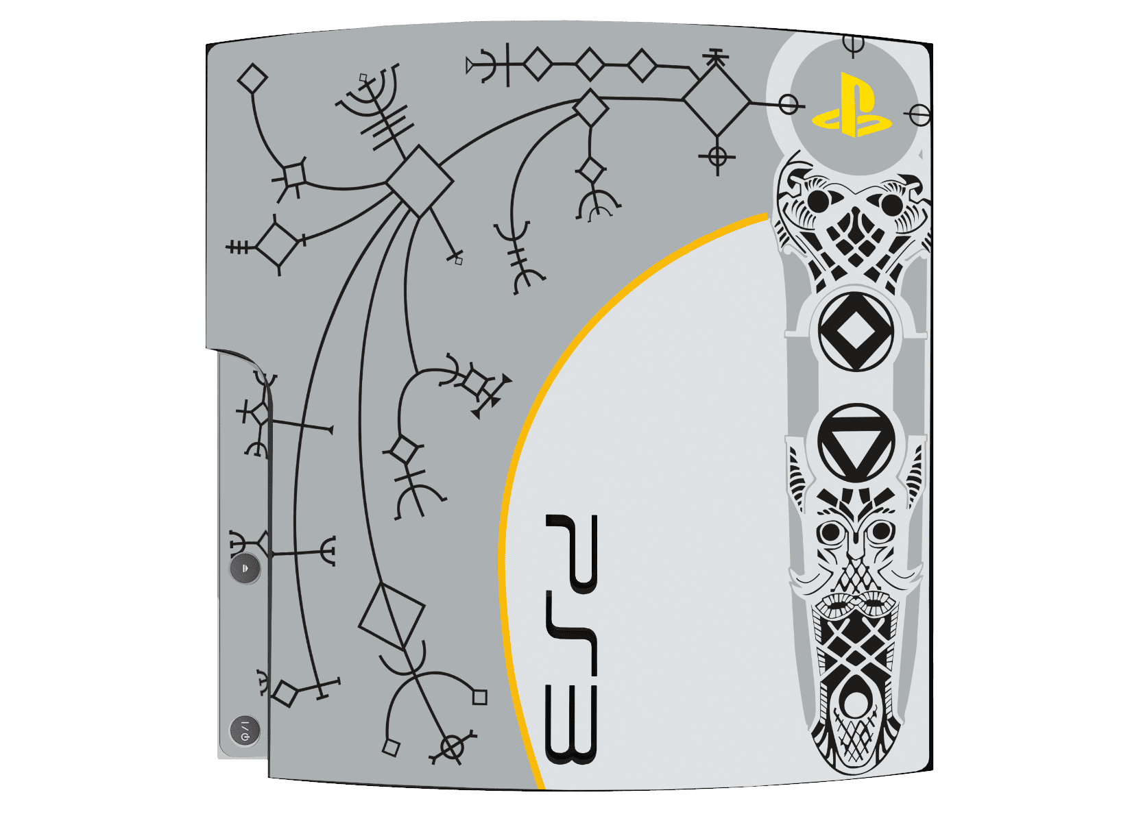 God of War Skin Playstation 3 Slim