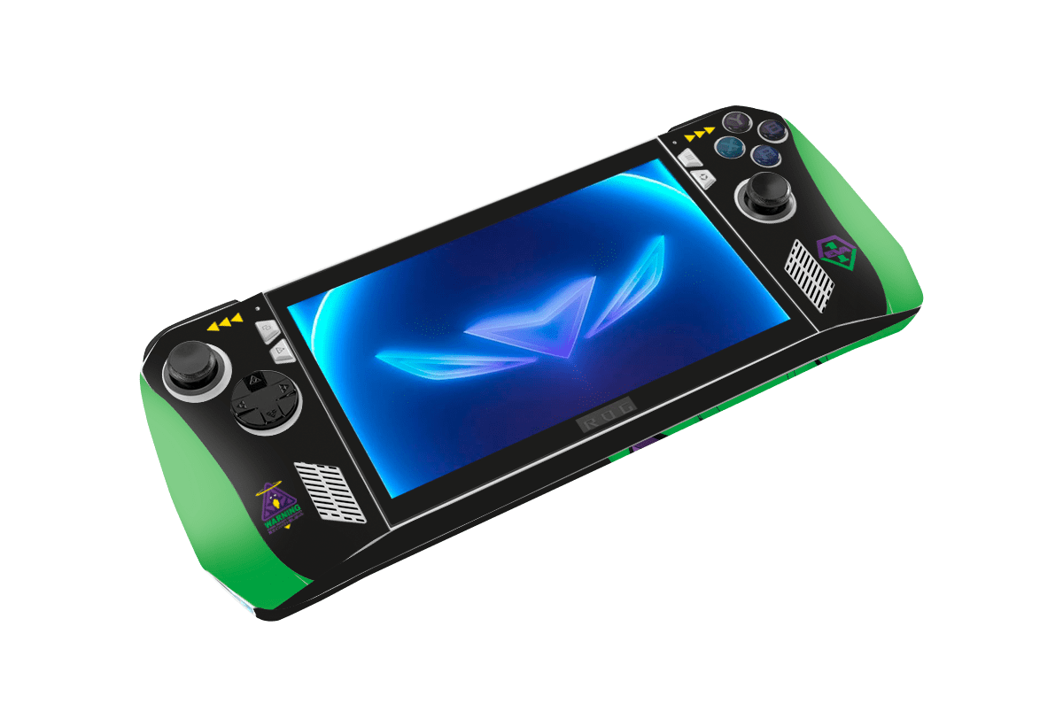 Evangelion Eva-01 Asus Rog Ally Handheld Gaming Computer Skin