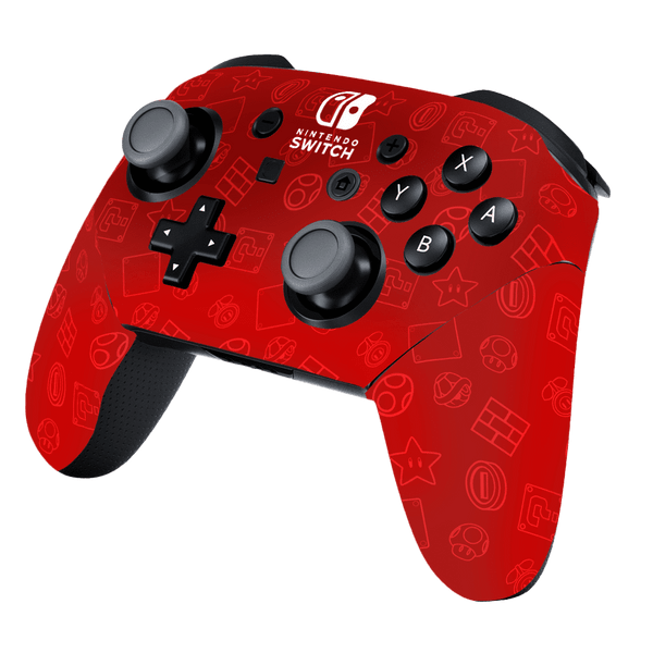 Mario Bros Icons Skin Nintendo Switch Pro Controller