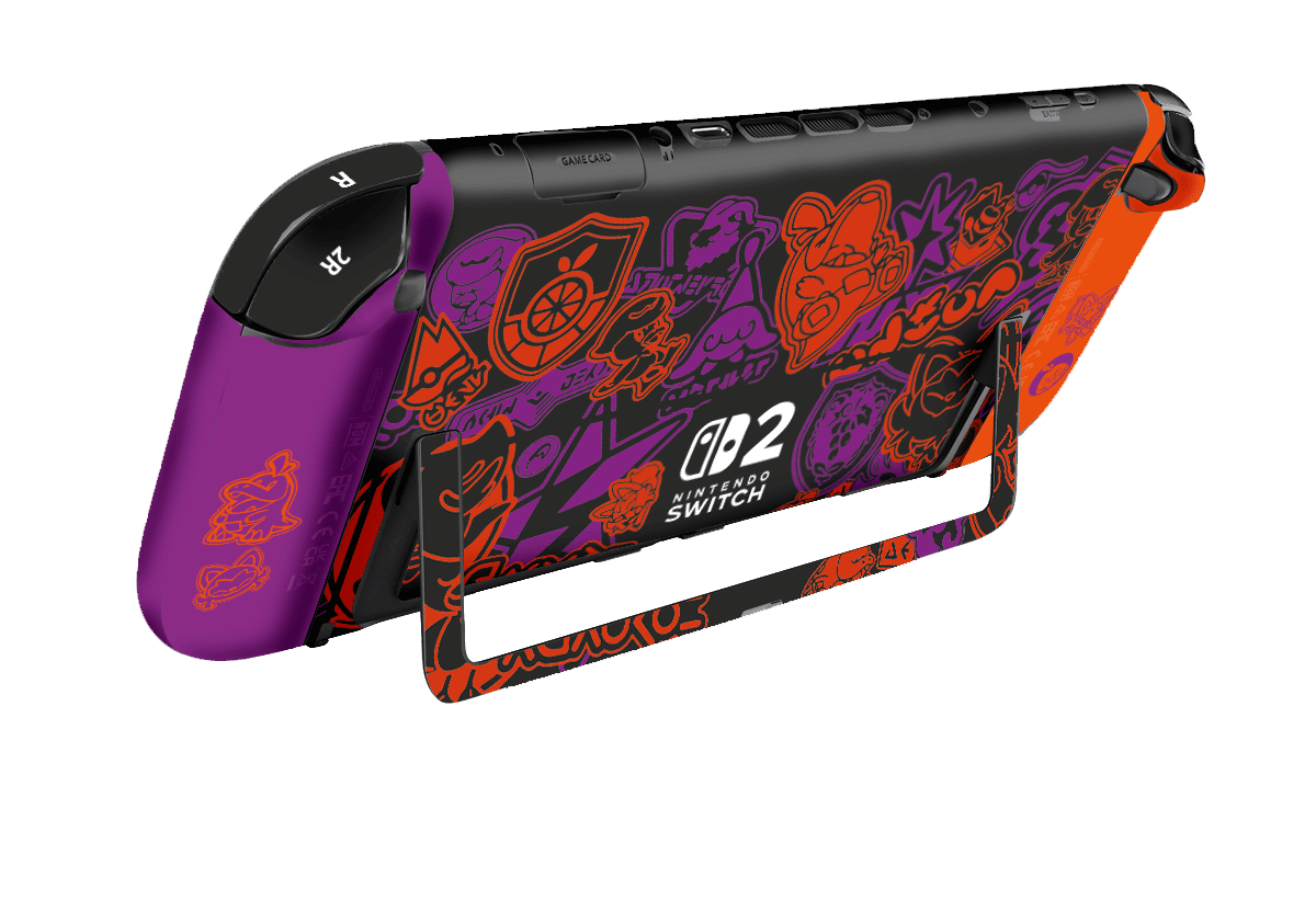 Pokemon Scarlet & Violet Skin Nintendo Switch 2 (2025)