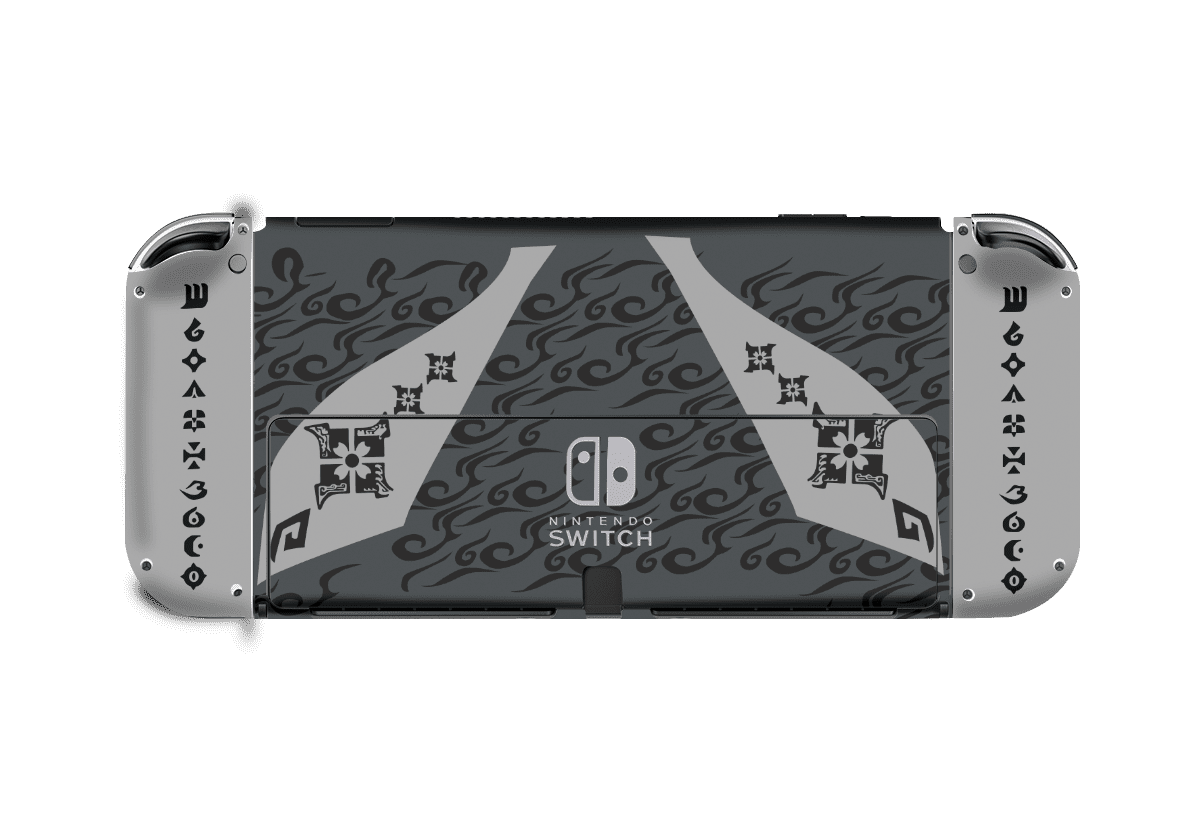 Monster Hunter Rise Skin Nintendo Switch OLED (2021)