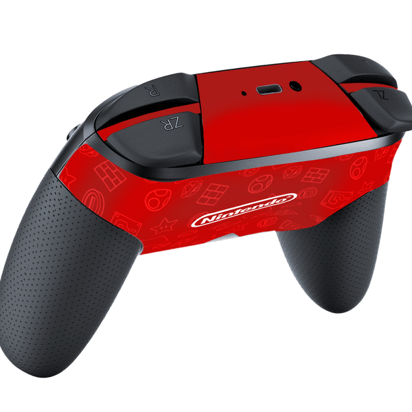 Mario Bros Icons Skin Nintendo Switch Pro Controller Xonebrand