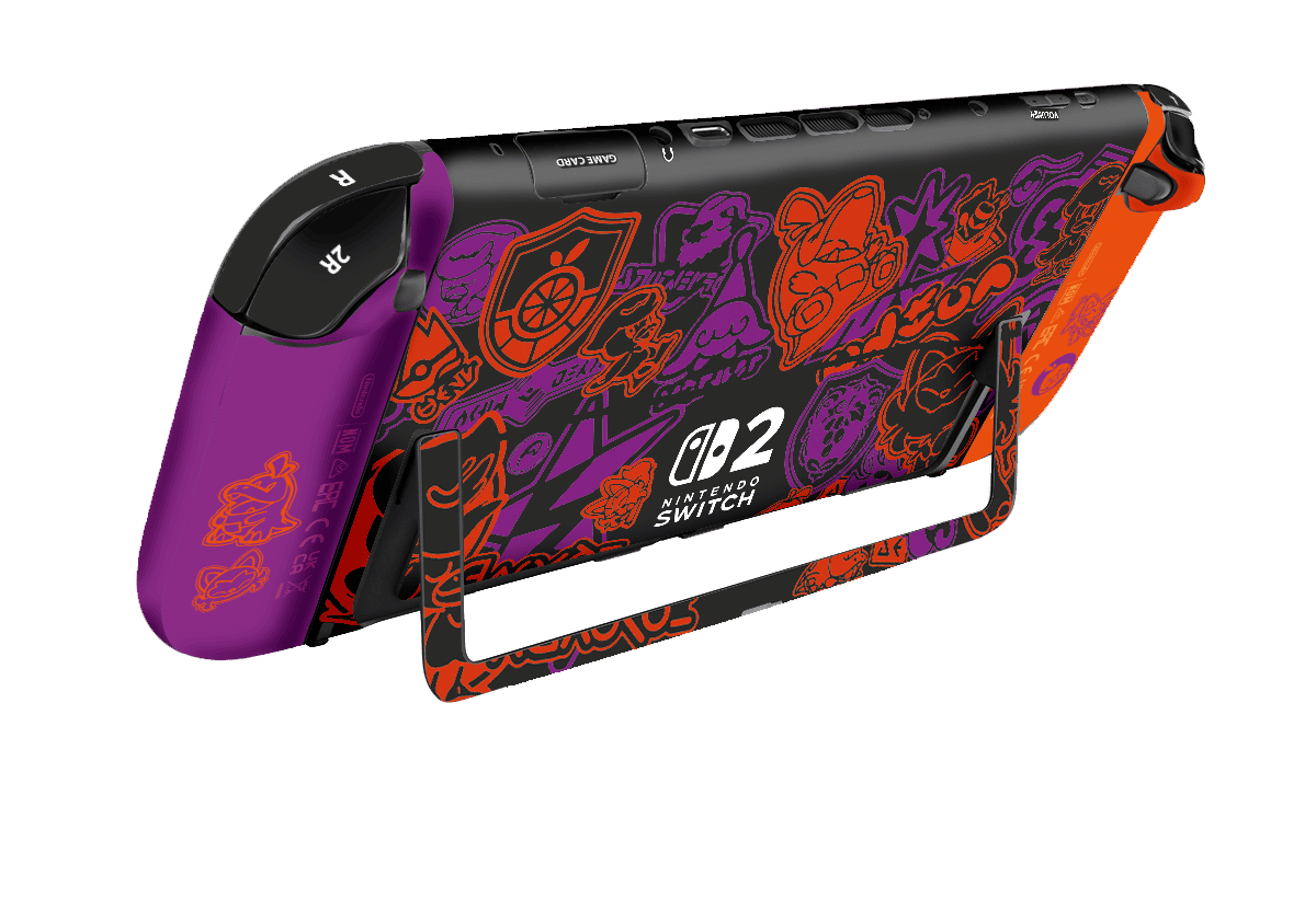 Pokemon Scarlet & Violet Skin Nintendo Switch 2 (2025) Xonebrand