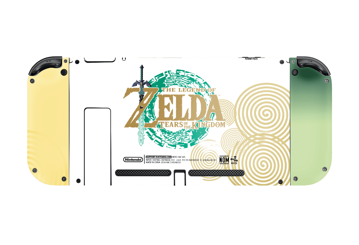 Zelda Tears of the Kingdom Skin Nintendo Switch (2017) Xonebrand