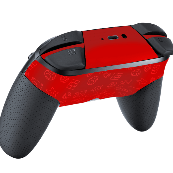 Mario Bros Icons Skin Nintendo Switch Pro Controller