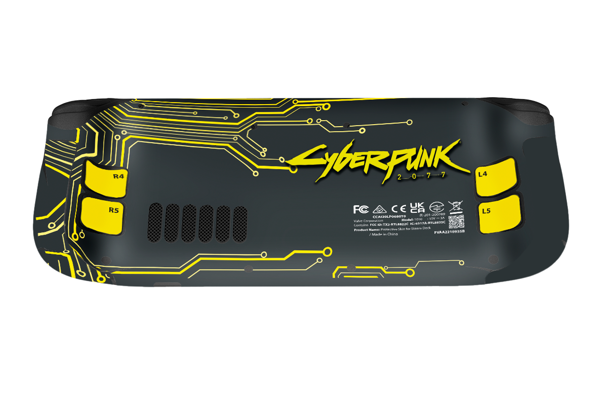 Cyberpunk Steam Deck Skin Xonebrand