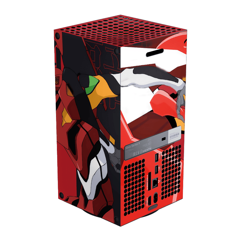 Evangelion EVA-02 Xbox Series X Skin Xonebrand