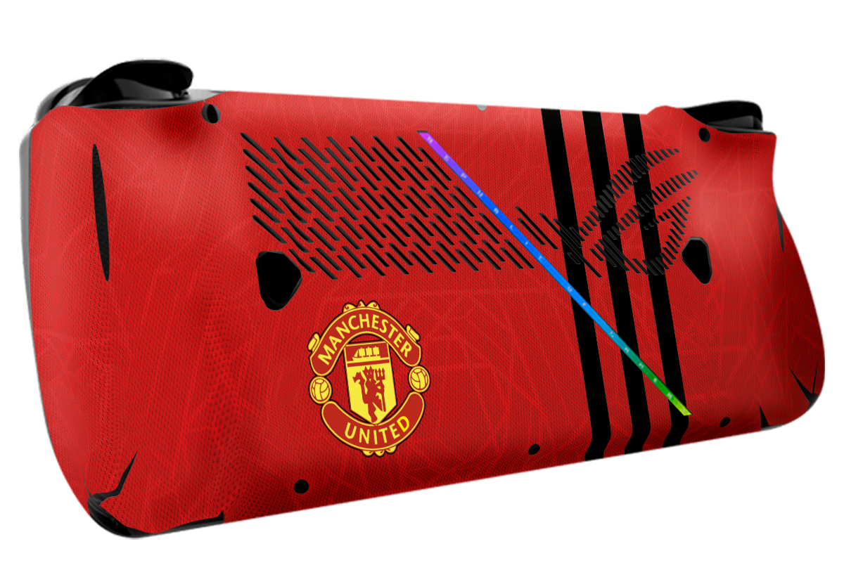 Manchester United Asus Rog Ally X Handheld Gaming Computer Skin