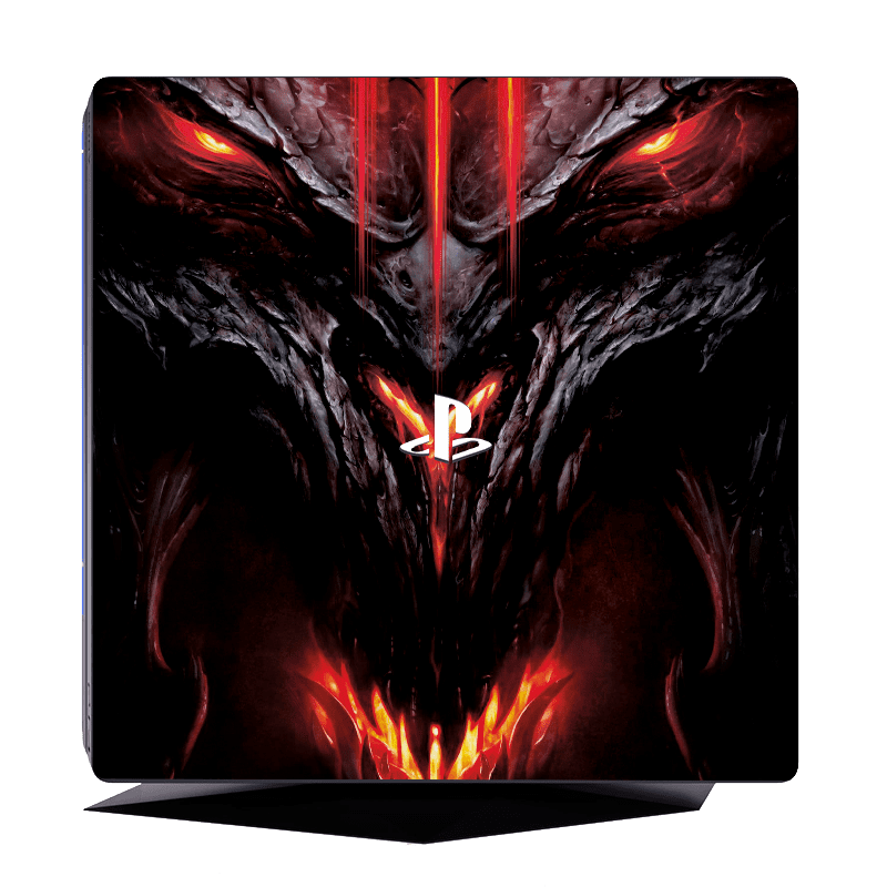Diablo Skin Playstation 4 Pro