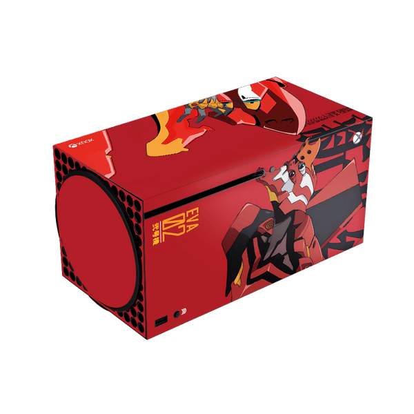 Evangelion EVA-02 Xbox Series X Skin Xonebrand