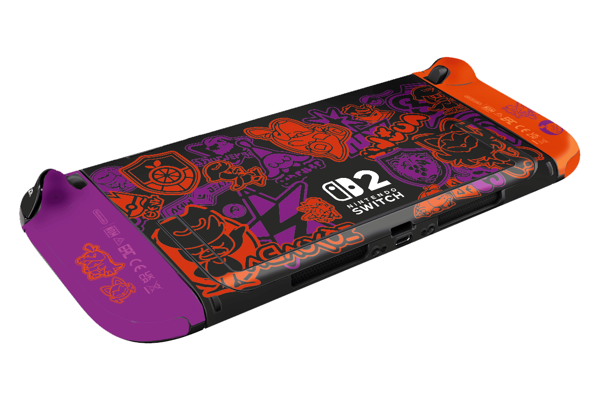 Pokemon Scarlet & Violet Skin Nintendo Switch 2 (2025) Xonebrand