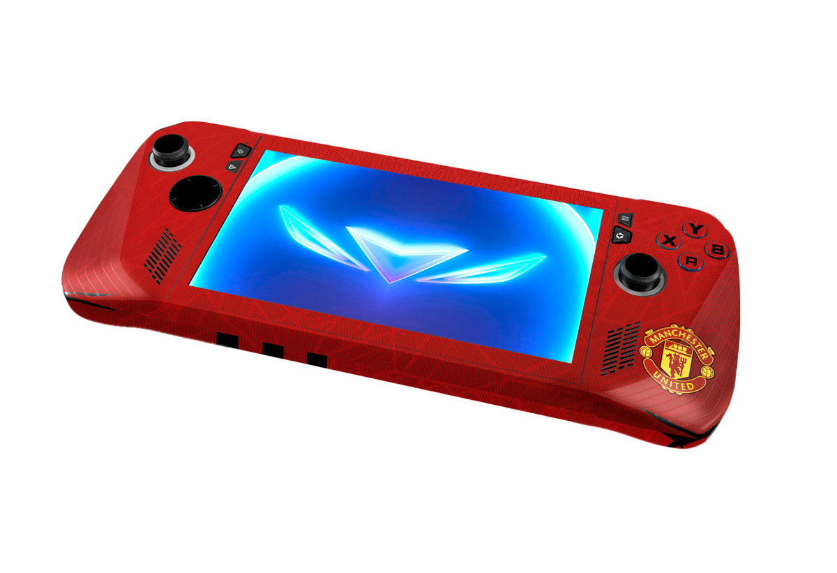 Manchester United Asus Rog Ally X Handheld Gaming Computer Skin