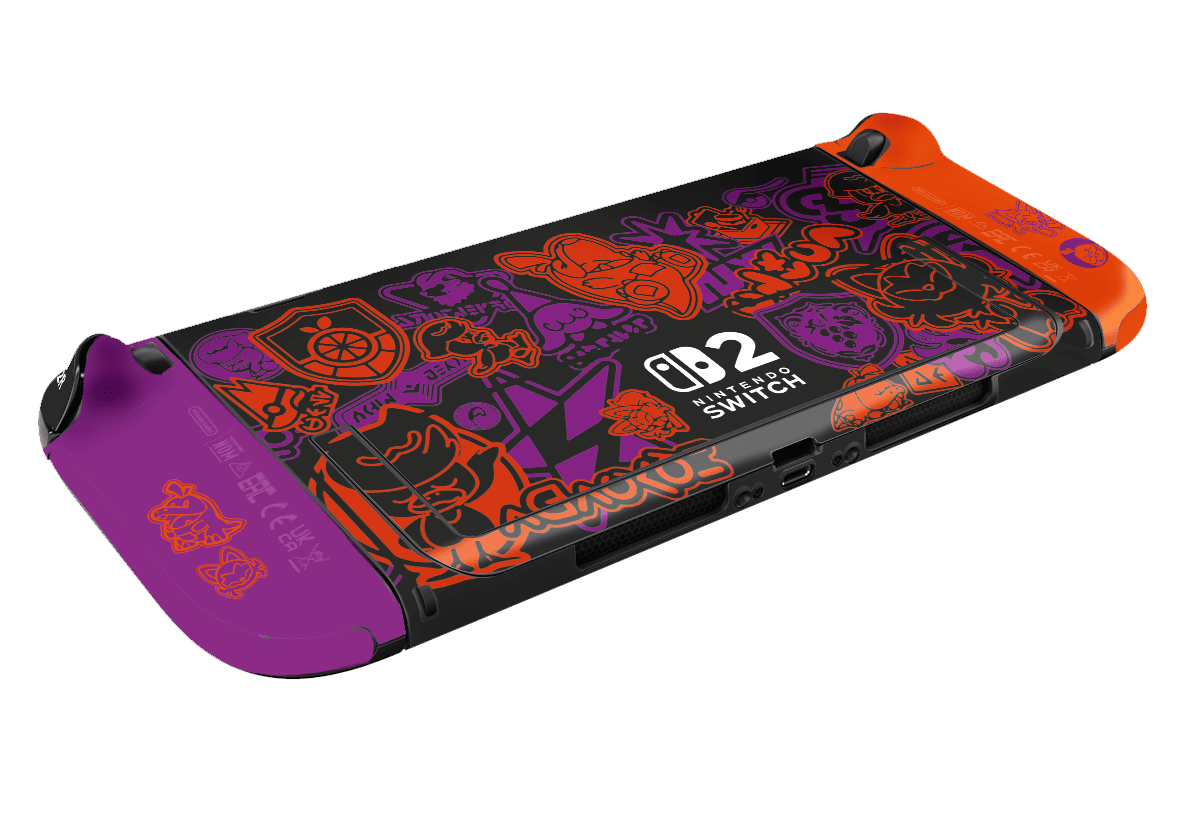 Pokemon Scarlet & Violet Skin Nintendo Switch 2 (2025)
