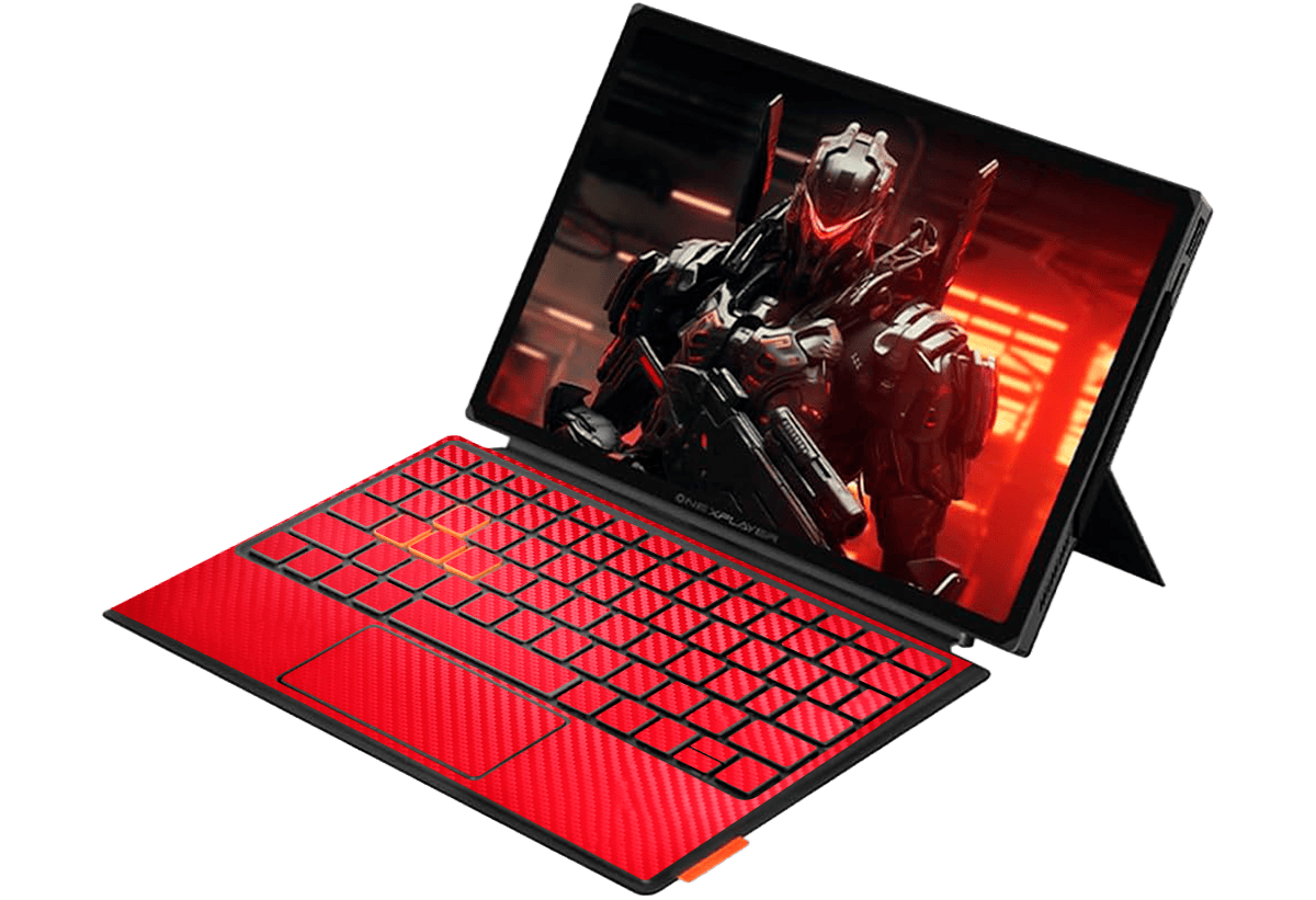 Fibra Carbono Rojo OneXPlayer X1 Skin Xonebrand