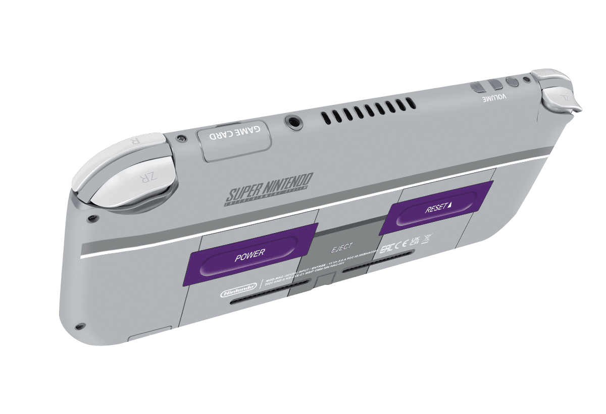 SNES Skin Nintendo Switch Lite Xonebrand