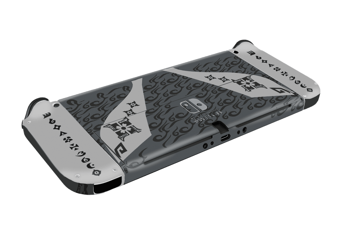 Monster Hunter Rise Skin Nintendo Switch OLED (2021)