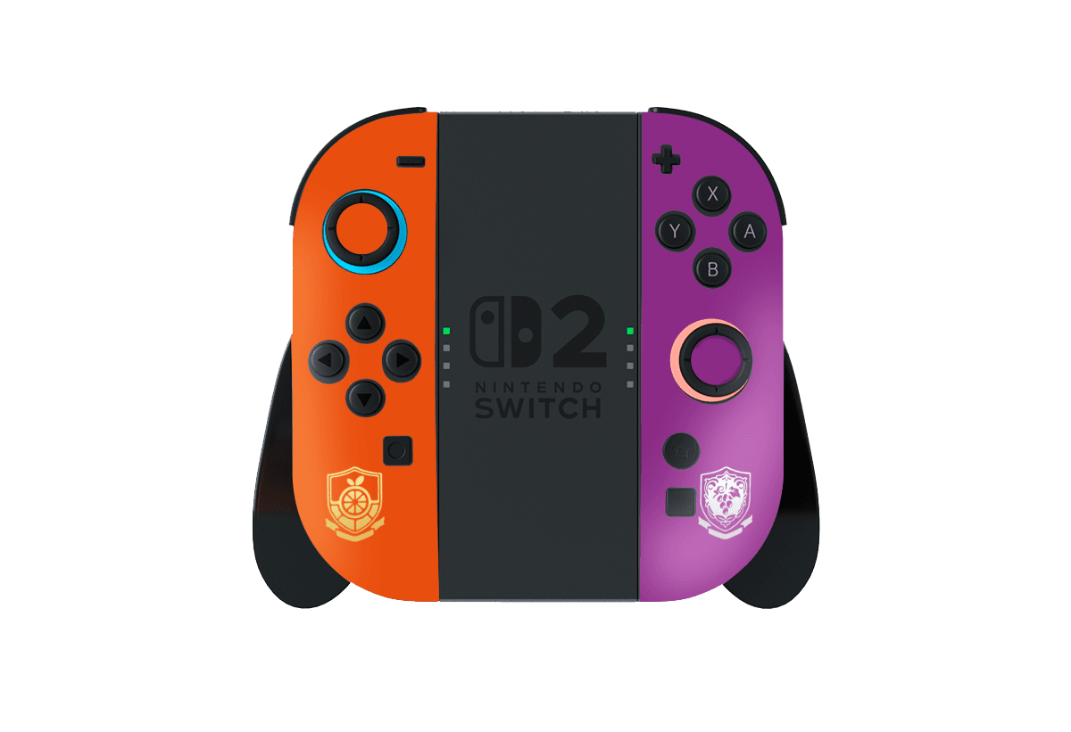 Pokemon Scarlet & Violet Skin Nintendo Switch 2 (2025)