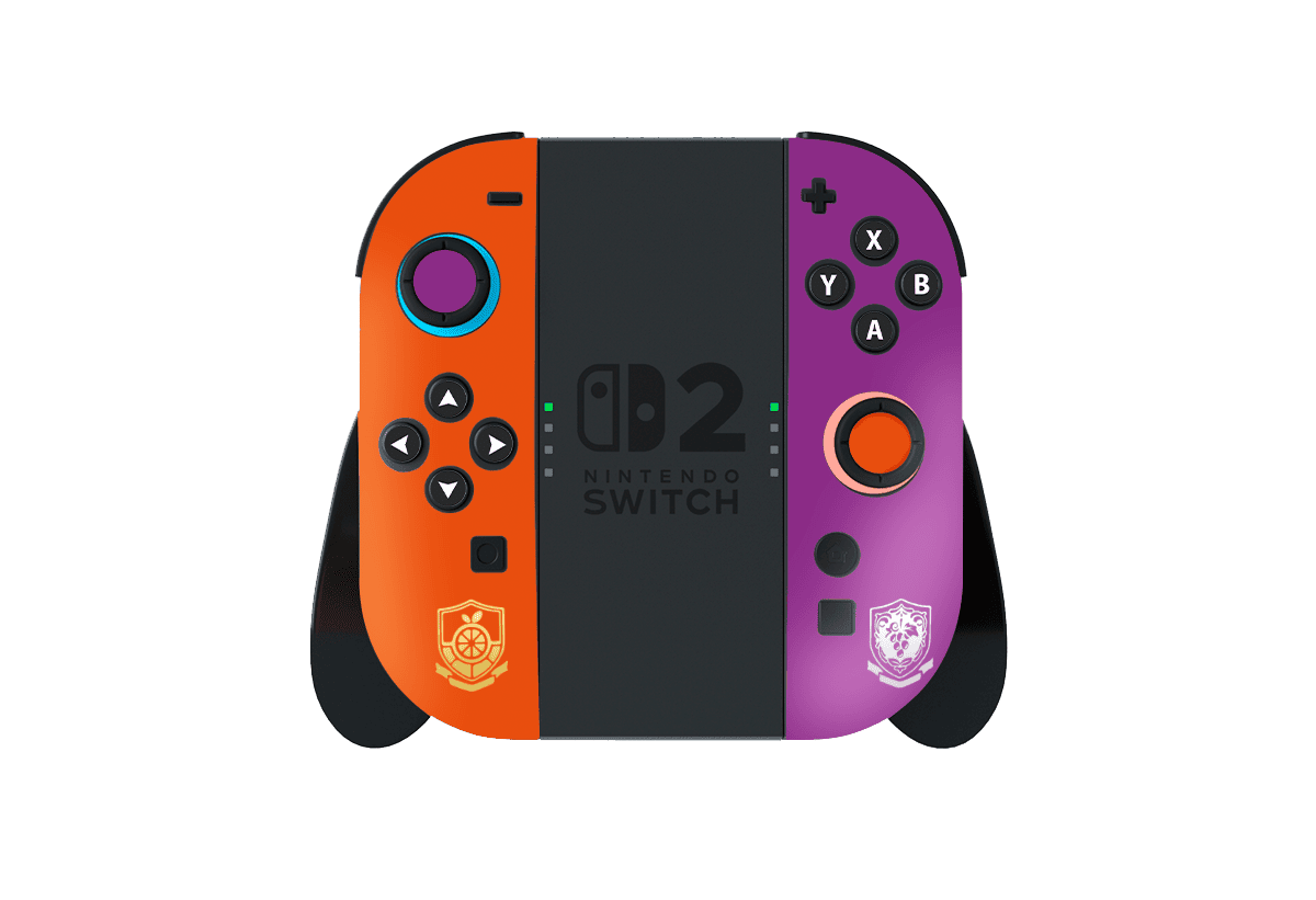 Pokemon Scarlet & Violet Skin Nintendo Switch 2 (2025) Xonebrand
