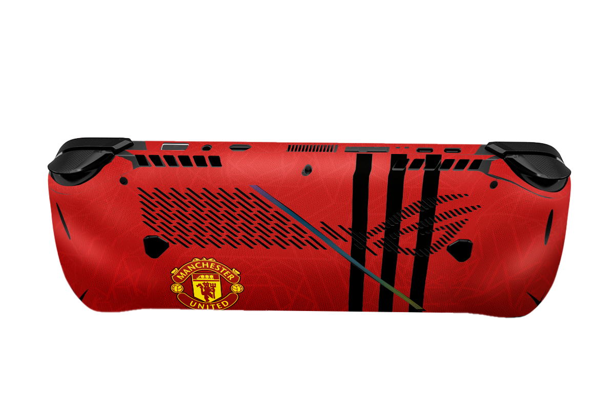 Manchester United Asus Rog Ally X Handheld Gaming Computer Skin