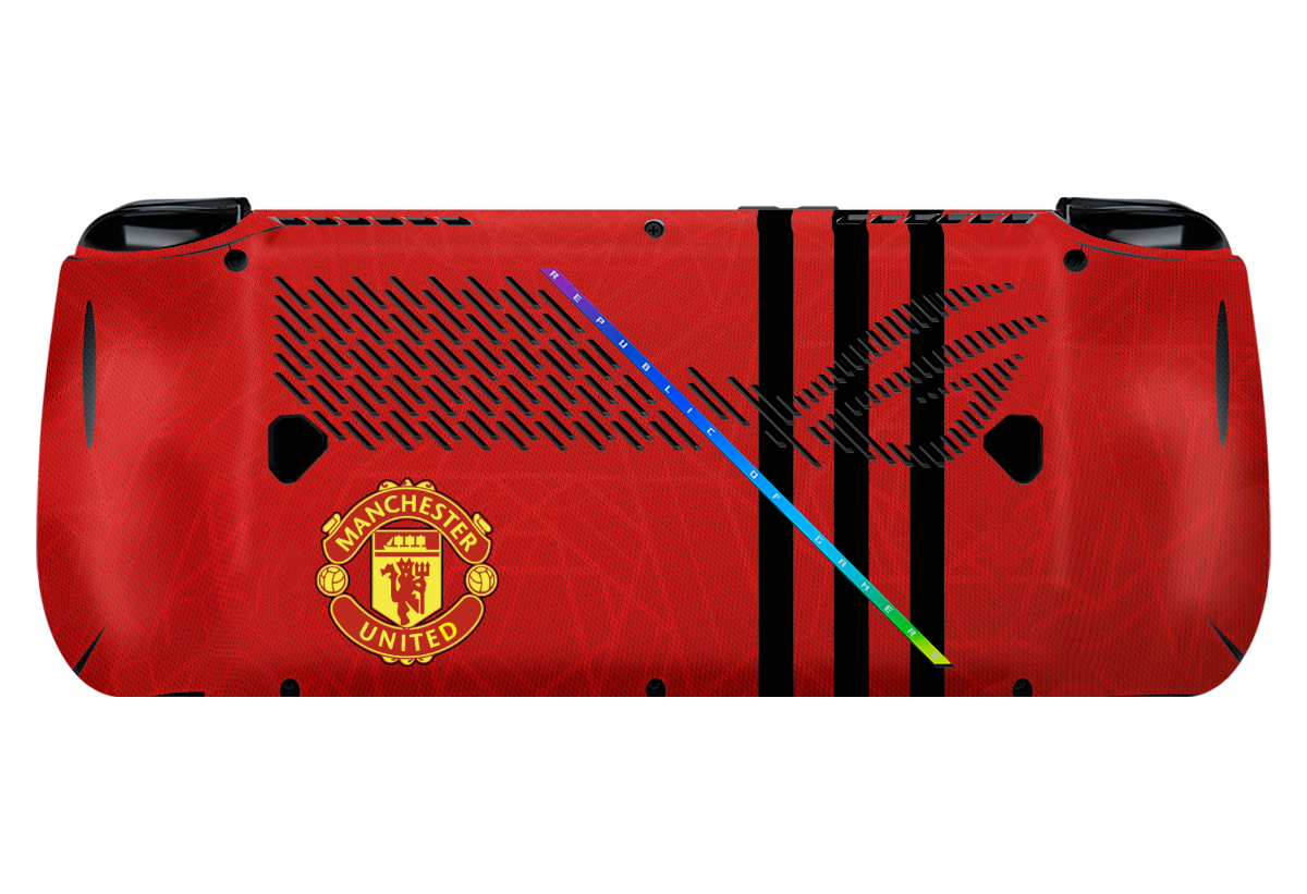 Manchester United Asus Rog Ally X Handheld Gaming Computer Skin